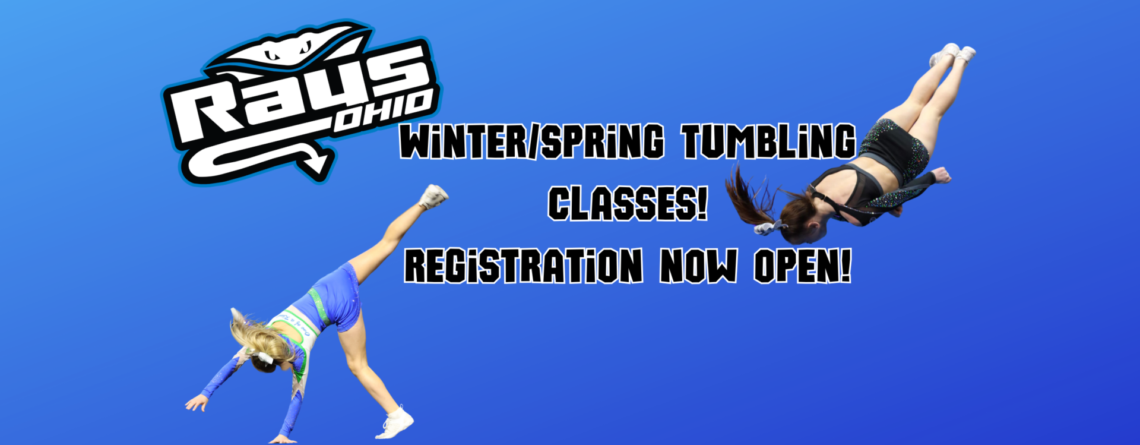 Winter/Spring Rec Tumbling Classes – Register now!